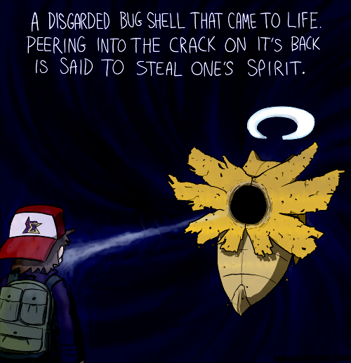 phantastus:  drawingnothing:  6 Strange and Creepy Pokedex Entries Happy Halloween!  Just in case anyone forgot Pokemon is full of nightmare fuel.  