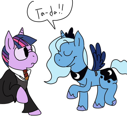 ask-twilight-and-trixie:  Well, this is awkward… porn pictures