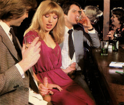 Collegefun96:  Just A Normal Night At The Hotel Bar (Cir. 1982). 😂