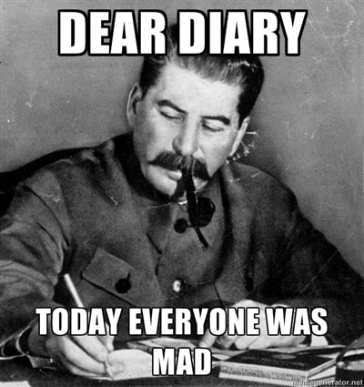 This should be my entry everyday and everynight, but amazingly enough, people agree