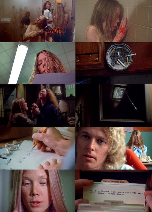 Margaret White: Witch. Got Satan&rsquo;s Power. Carrie White: It has nothing to do with Satan, Mama.