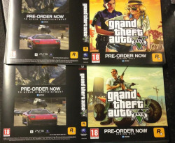 toddyfoxx:  GTA V More Pre-Order Store Ads