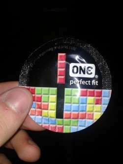 dorkly:  Tetris Condom For those times when