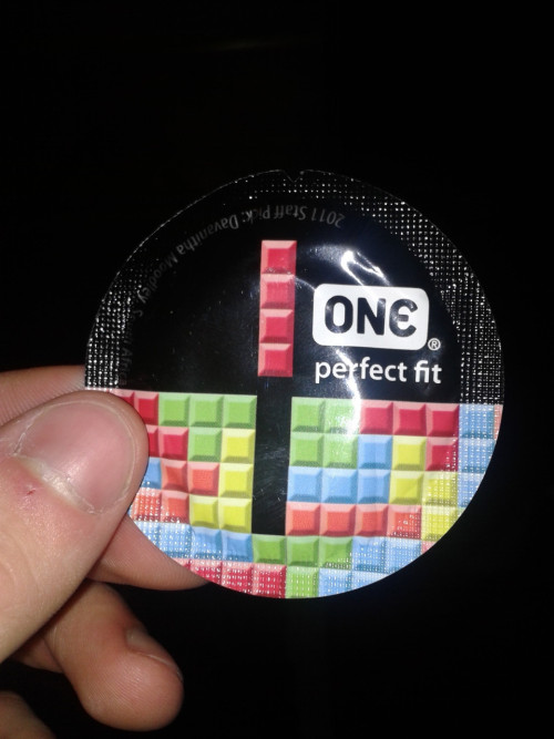XXX dorkly:  Tetris Condom For those times when photo