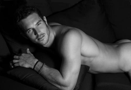 Porn photo Justice Joslin, model/actor and former college/pro