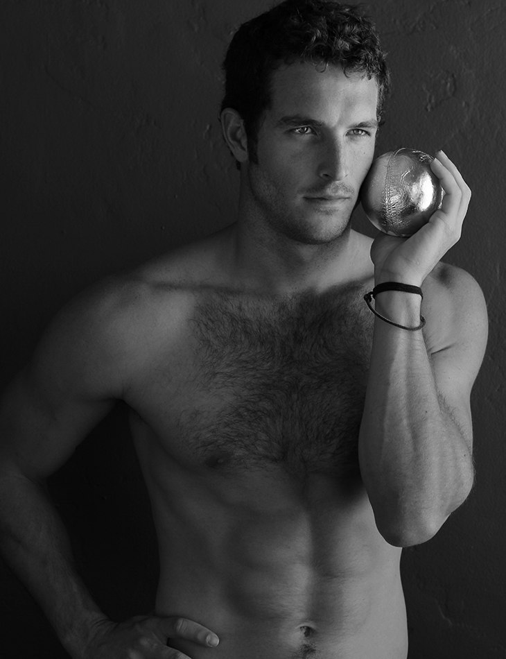 Justice Joslin, model/actor and former college/pro football player