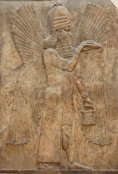 fishstickmonkey:Reliefs from the Palace of King Sargon II at Dur Sharrukin in Assyria (now Khorsabad