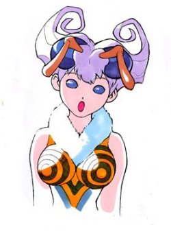 allfightinggameladies:  Q-Bee of Darkstalkers.  Art by Bengus.