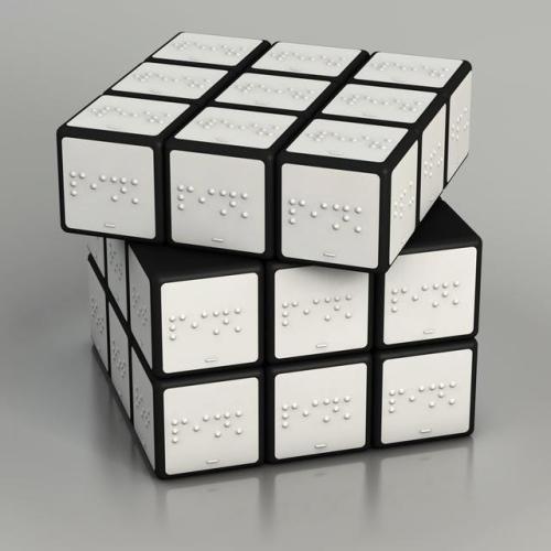 obsessedbythegrid:Konstantin Datz, Cub de Rubik per The Blind