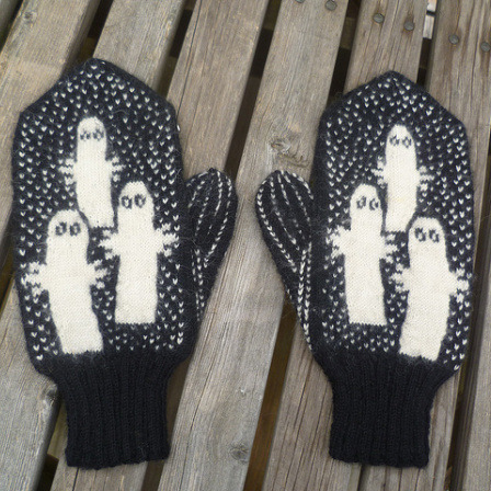DIY Hattifattener/Ghost Mittens Free Pattern from Wrong MoveUpdated 2019Hattifatteners are creatures