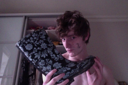 whitesleep replied to your post: how do you dress as kesha? omg  Do you guys like my Ke$ha wellies they&rsquo;re so glam 