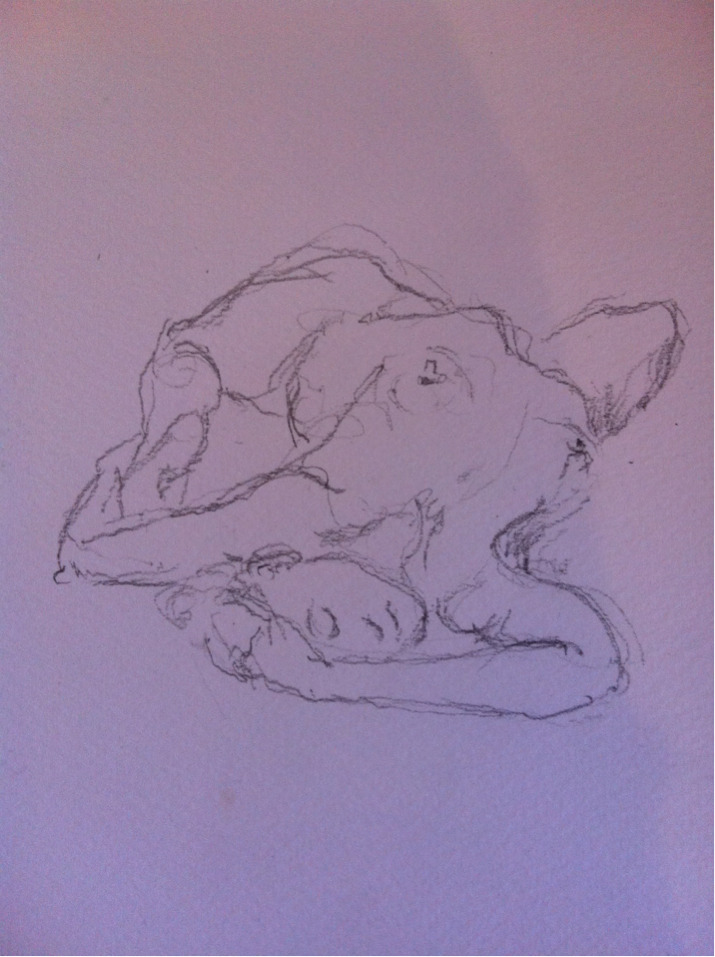 10 minute pose.