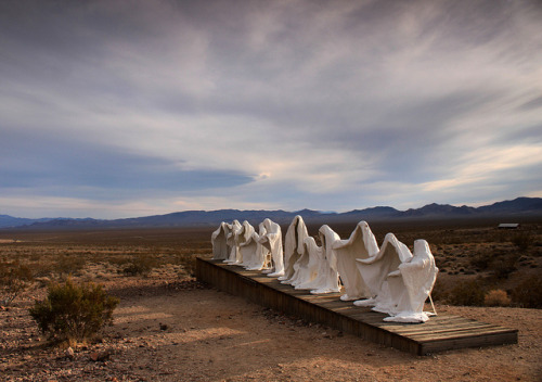 Last Supper, Ryholite ghost town, Nevada, USA (by bertdennisonphotography).