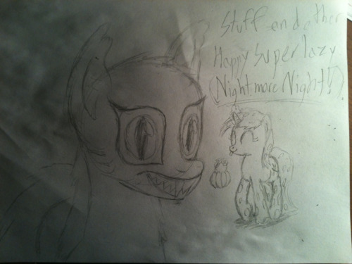 What I have to contribute this Nightmare Night, I’m so lame :D