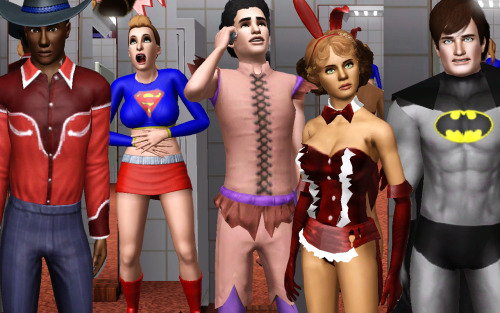 fandom-sims:  Happy Halloween from the Simfits! porn pictures