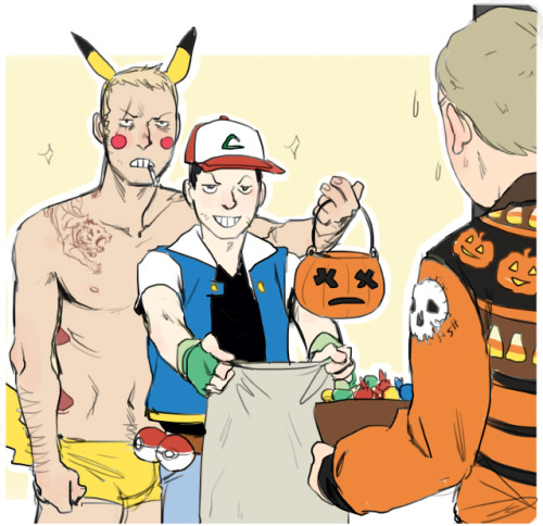 Porn photo spooky-gay-sebastian-moran: Trick or treat!