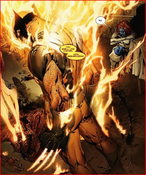 momentsofmarvel:  Demon Possessed Wolverine! Wolverine Goes To Hell is Such Great Read! 