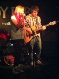 This is from an acoustic set I did in Leicester Square (Central London). My Guitar player is called 
