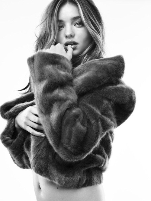 blackandwhitemodel:  Miranda Kerr Sizzles in Lingerie Looks for Esquire UK’s December Cover Shoot 