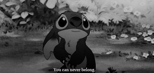 bitterstar88:  You Can Never Belong 