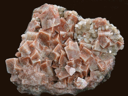 Chabazite with Stilbite