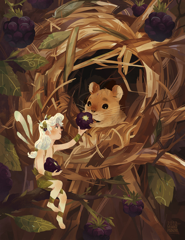 maikeplenzke:  This is an illustration I did two months ago for the calendar of my