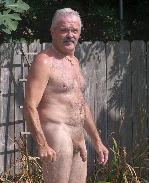 Hairy gay mature dilf