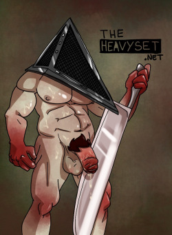 theheavyset:  Pyramid Head by request.  Drawn on iPad. Not really my thing, but I aim to please!