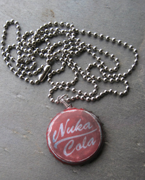 Nuka-Cola Bottlecap Necklace by ~PunkTrunk