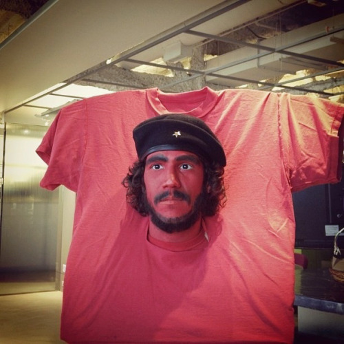 sodomymcscurvylegs:  1000-rat-corpses:  sensorium139:  I REALLY love the leg lamp guy and the Shining Twins omfg. Best.   that fucking che guevara shirt  The shirt. *DEEEEAAADDD*