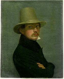 dipot:  Eduard Daege (1805–1883): Self-portrait. 