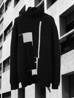 showstudio: Bauhaus sweater by Raf Simons