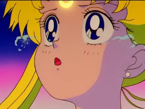 keyofnik:  I continue to be impressed by how Sailor Moon can pack so much genuine emotion into a few brief seconds. Usagi’s futile scream as everything comes flooding back just breaks my heart. Then, despite her new loss, through the grief she just
