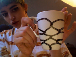 disgustinghuman:  i decorated a mug