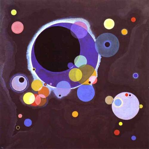 artaddictsanonymous:Vassily Kandinsky, Several Circles 323, 1926