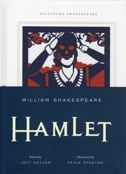 kevinjaystanton: kevinjaystanton: Hamlet, 2012 Laser-cut cover with 5 interior laser-cut illustratio