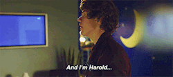  Harry wanted to use Harold. 