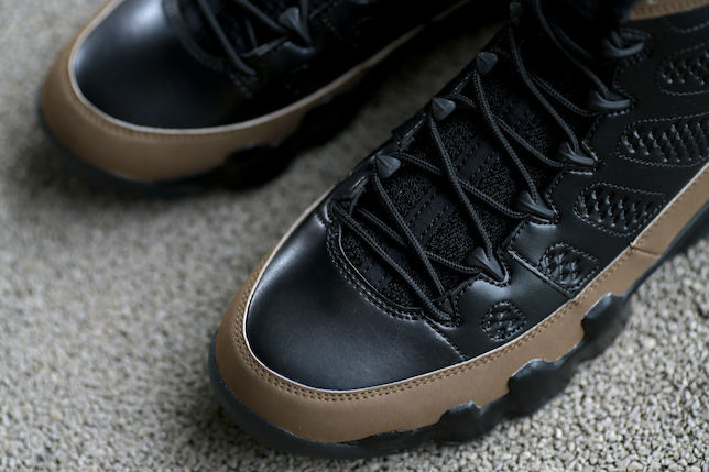 thequestionsla:  Air Jordan Retro 9 - Olive Soon it’ll be time to put the new “Kilroy