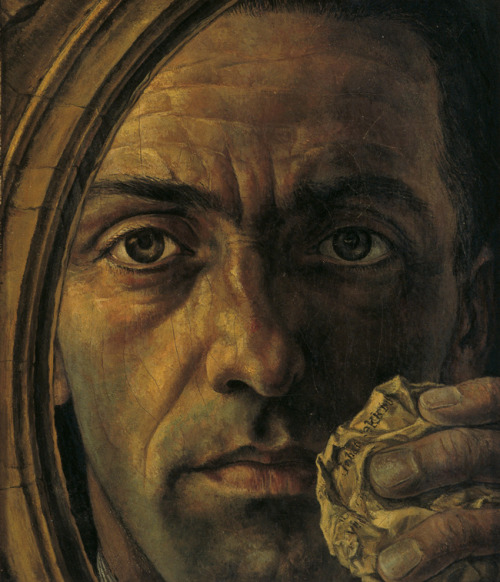 blastedheath:   Johan Mekkink (Dutch, 1904-1991), Zelfportret in spiegel [Self-portrait in mirror], 1940.  
