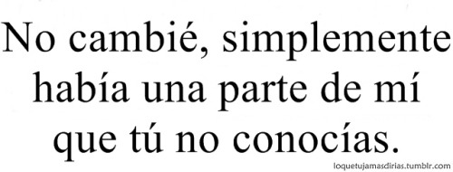 ¡Lo que tú jamás dirías!
