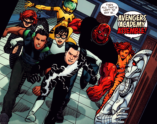 Jocasta: Then all that&rsquo;s left to say is&hellip;Avengers Academy Assemble!  Avenge