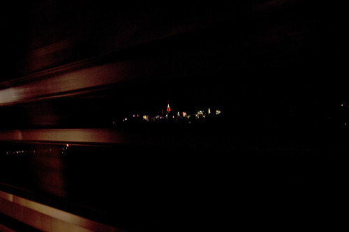 Crossing the Brooklyn Bridge. Nov 2 2012