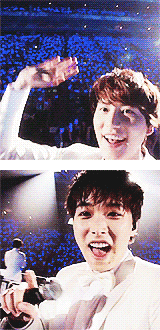 haehyukyumin:  You’re My Endless Love; KRYS selca-ing with ELFs ♥ 