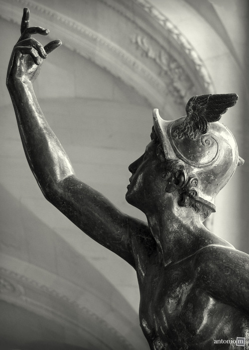 antonio-m: Flying Mercury, Giovanni da Bologna, 1580Musée du Louvre, Parispatinated bronze