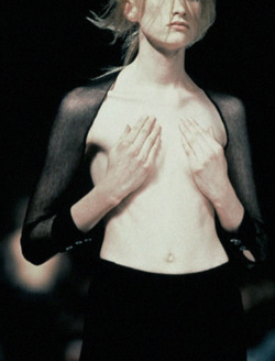 ejakulation:  Ann Demeulemeester, S/S 1995