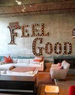 myidealhome:  feel good! 