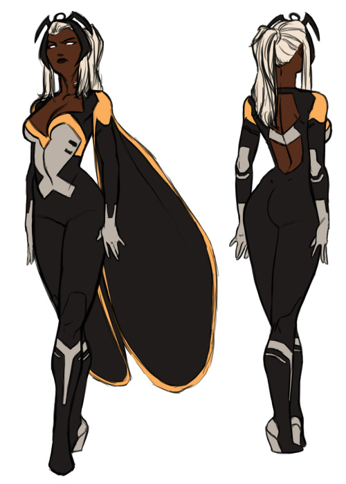 charactermodel:Storm by Kris Anka [ Uncanny X-Force ] * unused designs