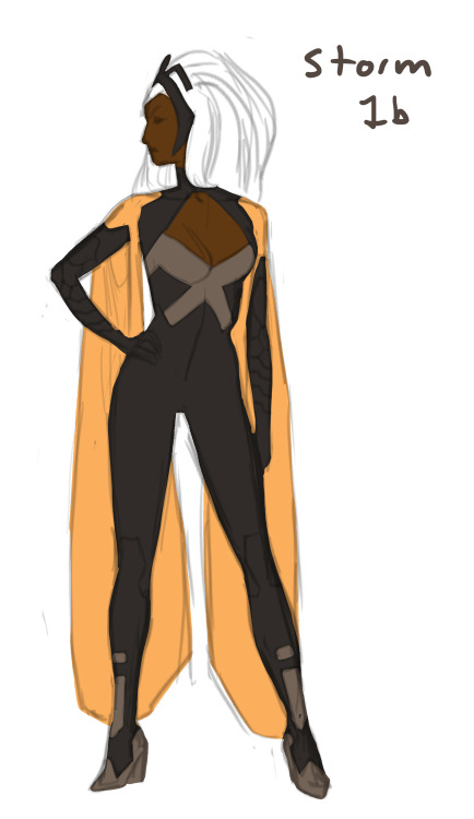 charactermodel:Storm by Kris Anka [ Uncanny X-Force ] * unused designs