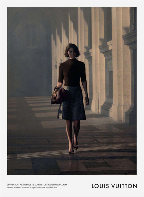 HOPPER MANIAcontinues.New Louis Vuitton Art of Travel campaign starring Arizona Muse by Inez and Vin