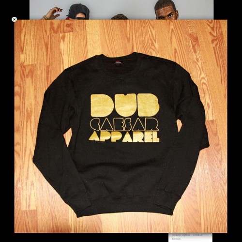 Just copped mine. Been waiting for those mediums for a while!  dubcaesar:  Got 3 medium crew necks a